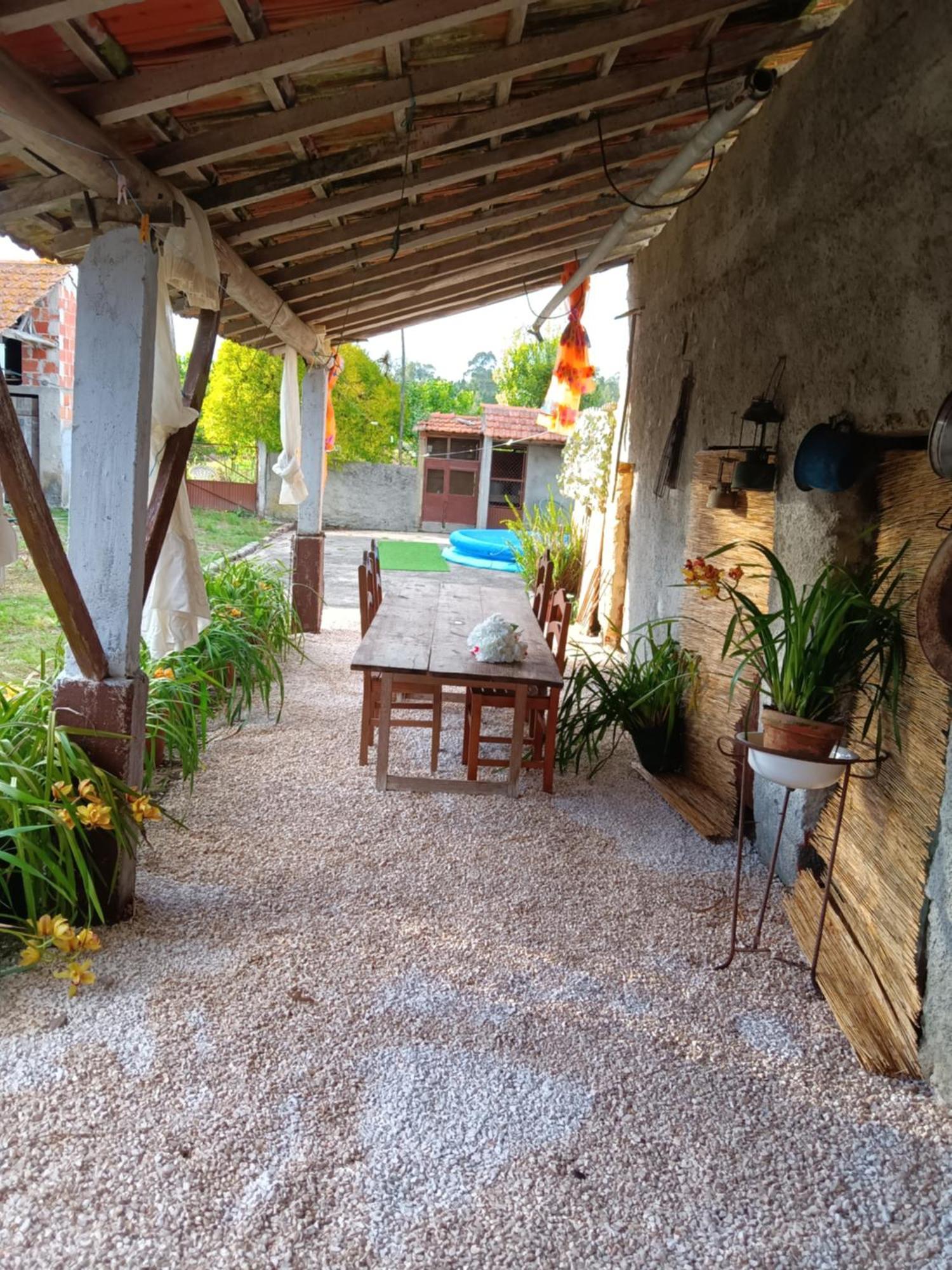 Casa Da Vovo Ceu - Casa De Campo Gandaresa - Country House, Entre Coimbra E Aveiro, A 15 Minutos Carro Praia Mira - Quintal Com Piscina Insuflavel Cantanhede Buitenkant foto
